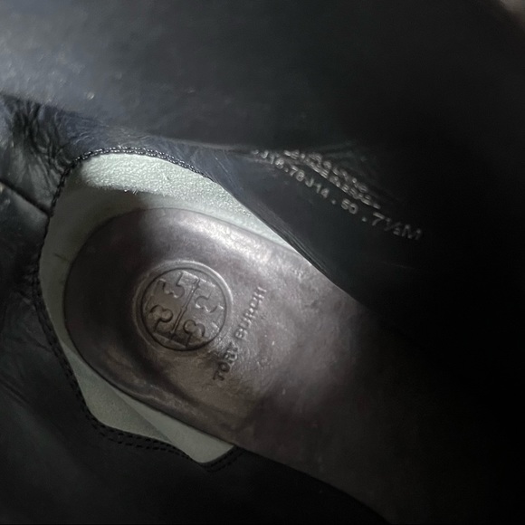 Tory Burch grey suede Moto boot - Picture 9 of 10